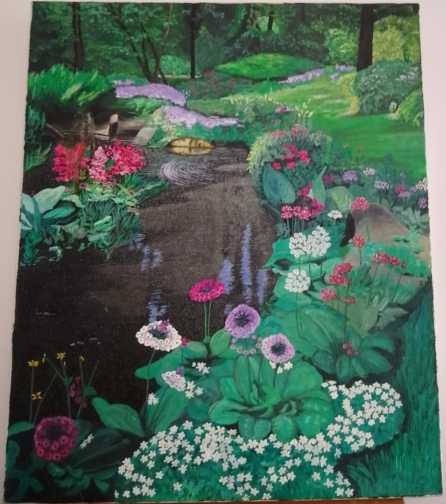 Burnaby by Glen Boyd Painting by Canadian Artist