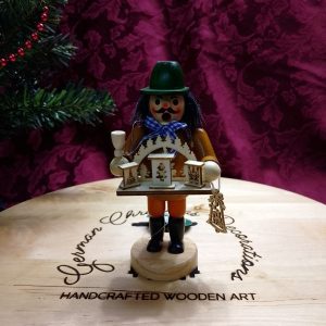 Incense Smoker brown with Lantern