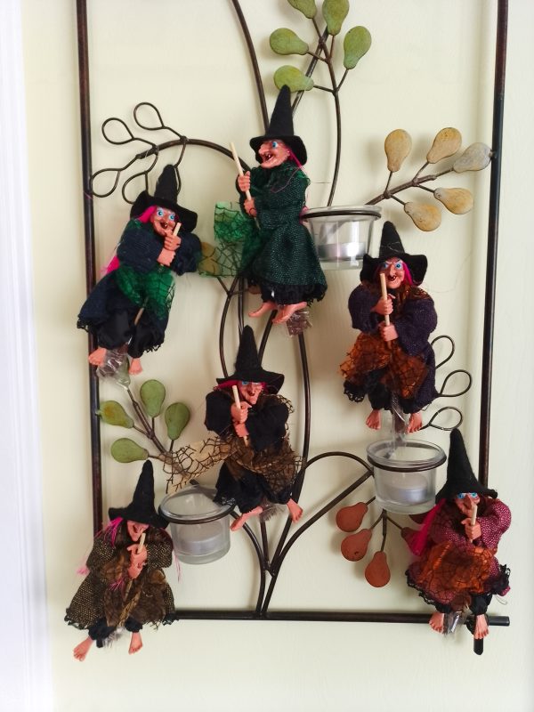 Kitchen Witch Doll Alicia blue - Image 2