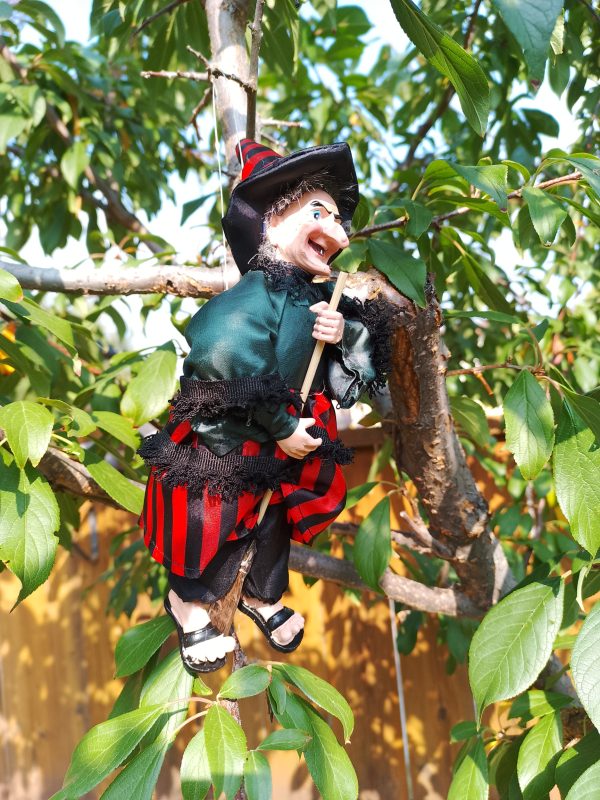 Kitchen Witch Doll Farina green - Image 2