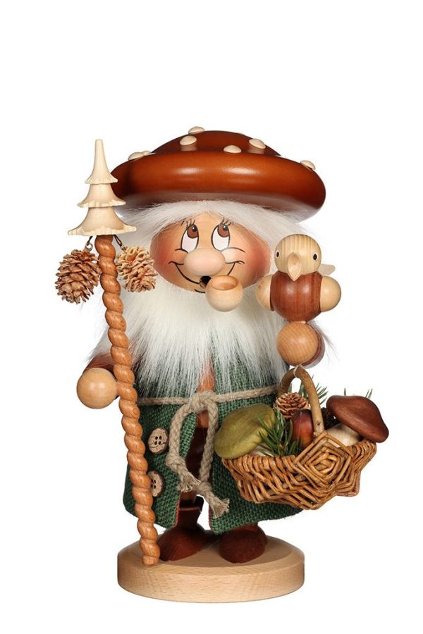 Incense Smoker Dwarf Mushroom Man