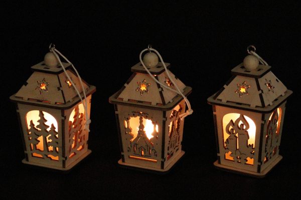 Lighted Lantern Candles - Image 3