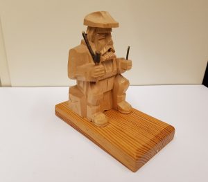 Handcarved Incense Smoker Hunter