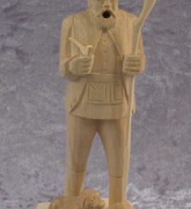 Handcarved Incense Smoker Forester