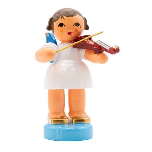 Angel with Electric Violin, blue