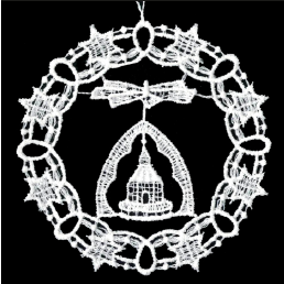Lace Ornament Pyramid 2937-71