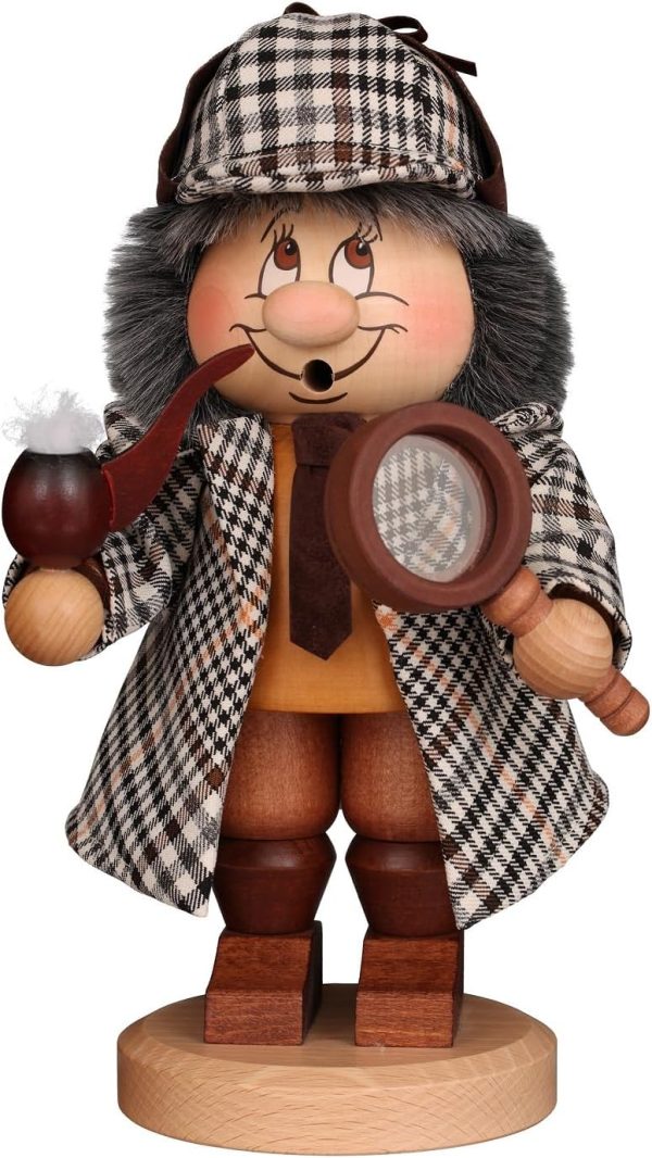 Incense Smoker Dwarf Sherlock Holmes