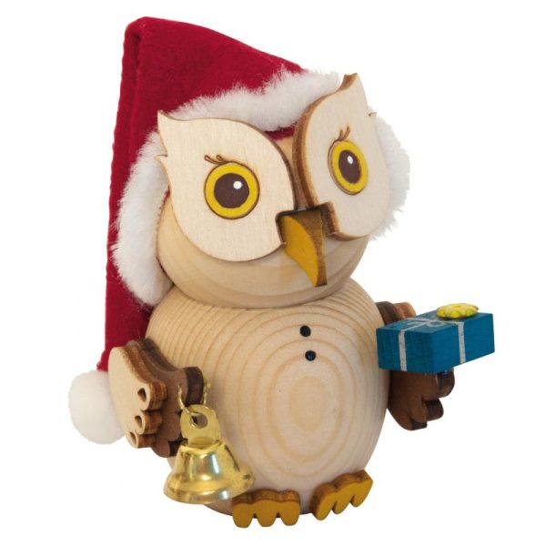 Mini Owl Santa Claus