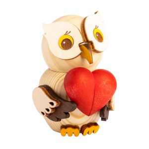 Mini Owl with Heart
