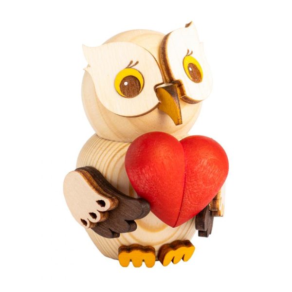 Mini Owl with Heart