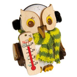 Mini Owl with Thermometer