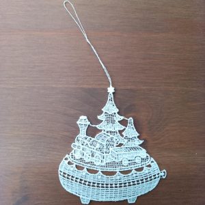 Lace Ornament Music box 2913-74