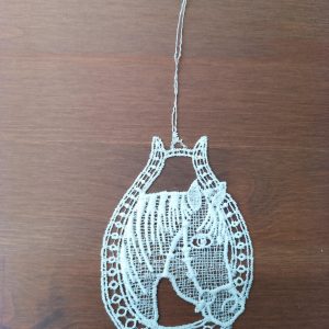 Lace Ornament Horse 2 - 1885-72