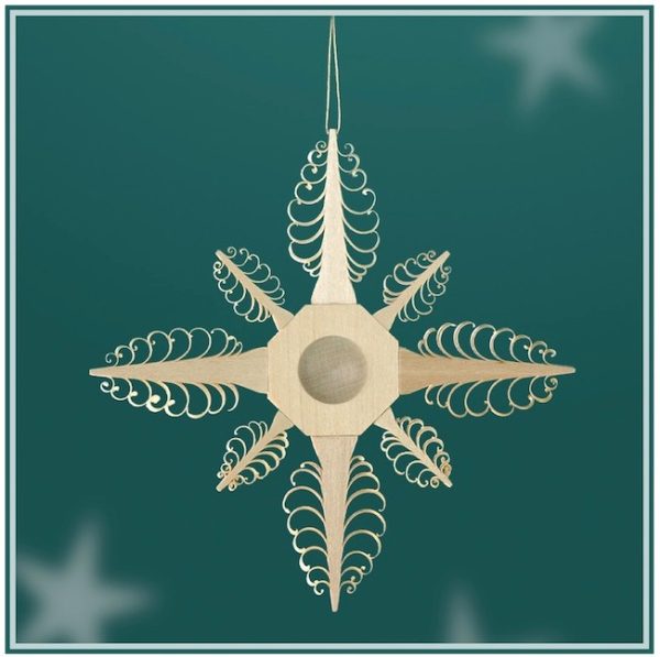 Wooden Tree Ornament A319