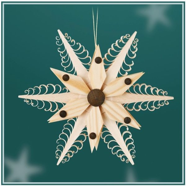 Wooden Tree Ornament A345 brown