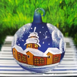 Christmas Bauble blue