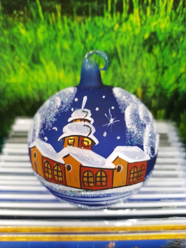 Christmas Bauble blue