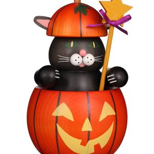 Incense Smoker Halloween Cat