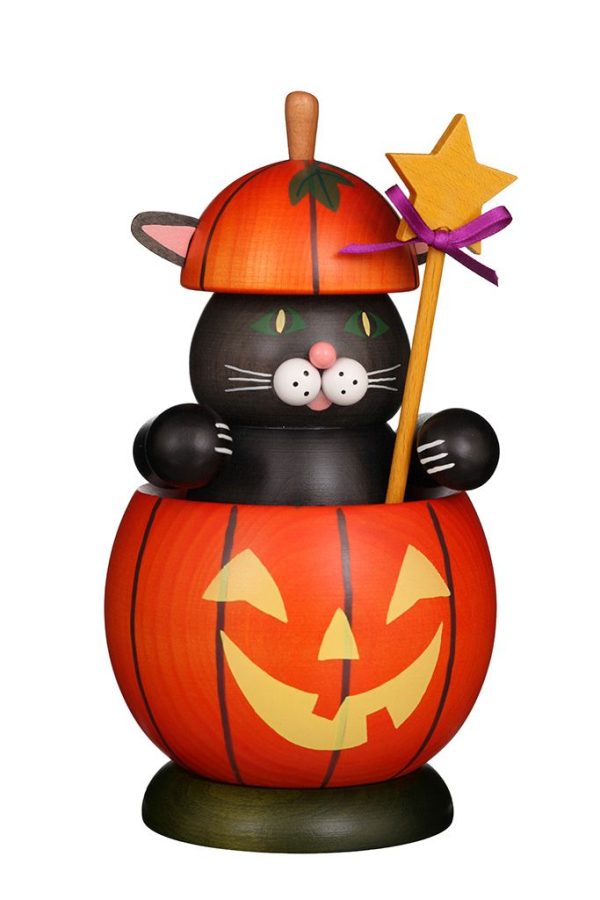 Incense Smoker Halloween Cat