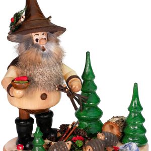 Forest Gnome Hedgehog Lover