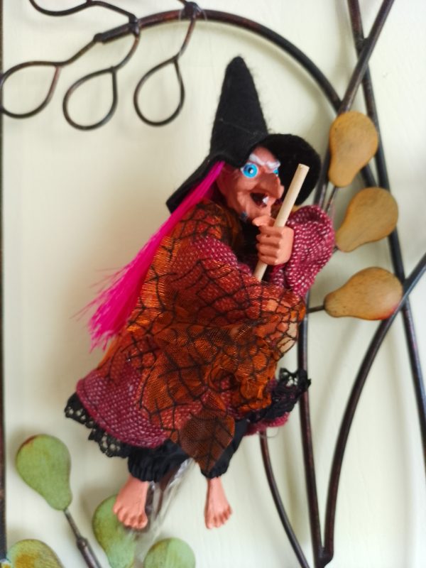 Kitchen Witch Doll Alicia red