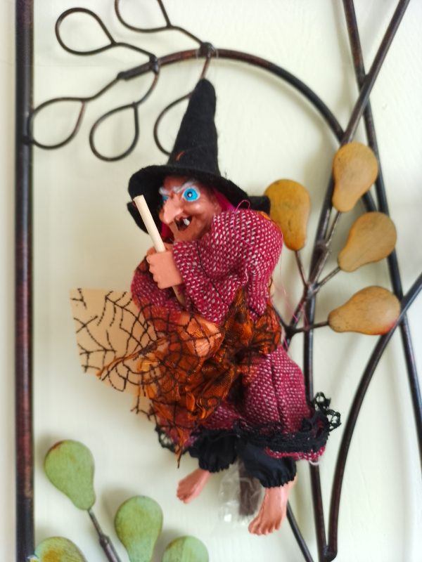 Kitchen Witch Doll Alicia red - Image 2