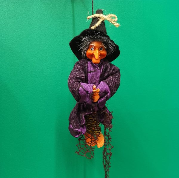 Kitchen Witch Doll Hilda purple - Image 2