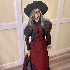 Halloween Witch Madam Morbida red