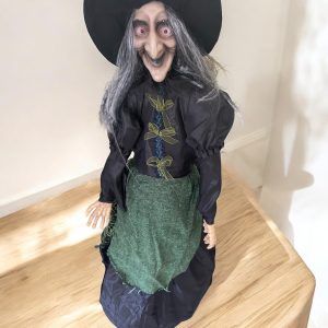 Halloween Witch Madam Morbida green