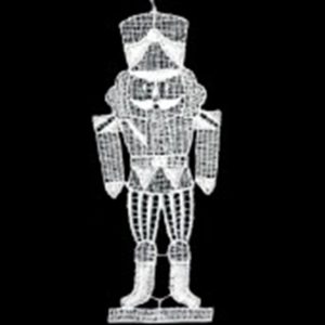 Lace Ornament Nutcracker 050973