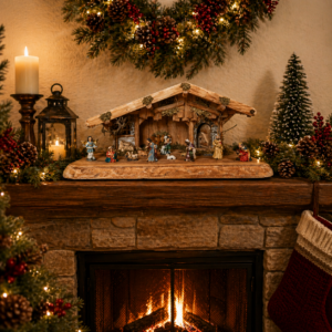 Nativity Stable Groedig