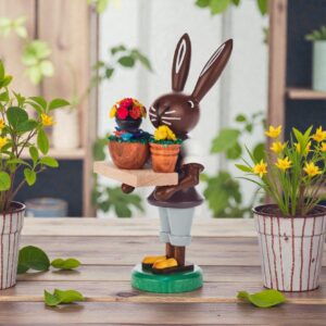 Easter Bunny Flower Vendor