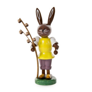 Bunny with Pussy Willows