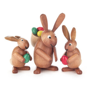 Easter Bunny Family Trio