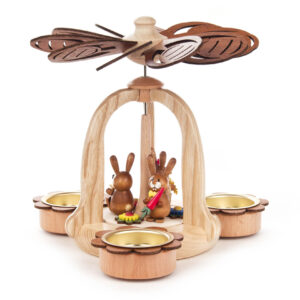 Easter Tealight Bunny Pyramid