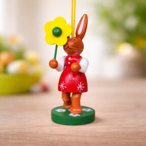 Easter Bunny with Flower