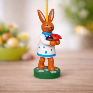 Easter Bunny with Ladybug