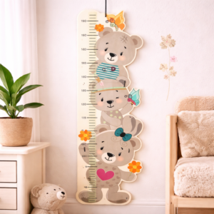 Growth Chart Teddy Bears