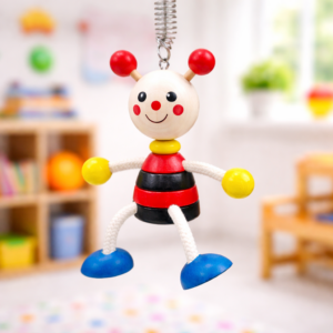 Bouncing Hanging Toy Ladybug
