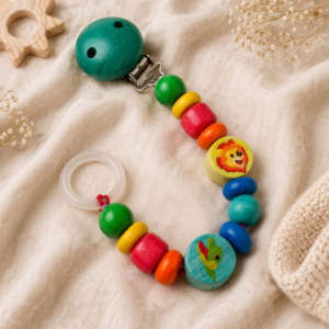 Pacifier Chain Clip Jungle