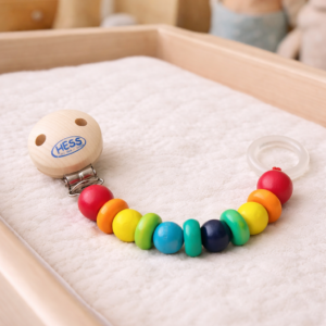 Pacifier Chain Clip multicolor
