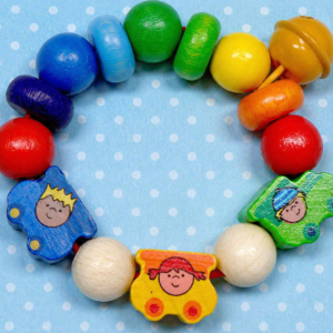 Wooden Clutching Toy Train