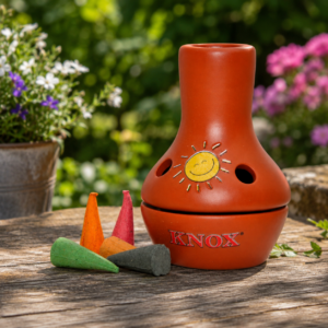 Colorful Clay Fire Pot