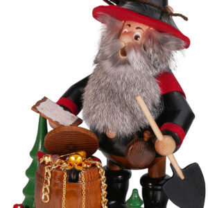 Gnome with Gold Barrel
