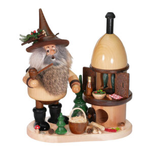 Incense Smoker Gnome Smoking Oven