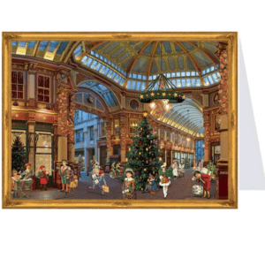 Advent Calendar Greeting Card Christmas Shopping