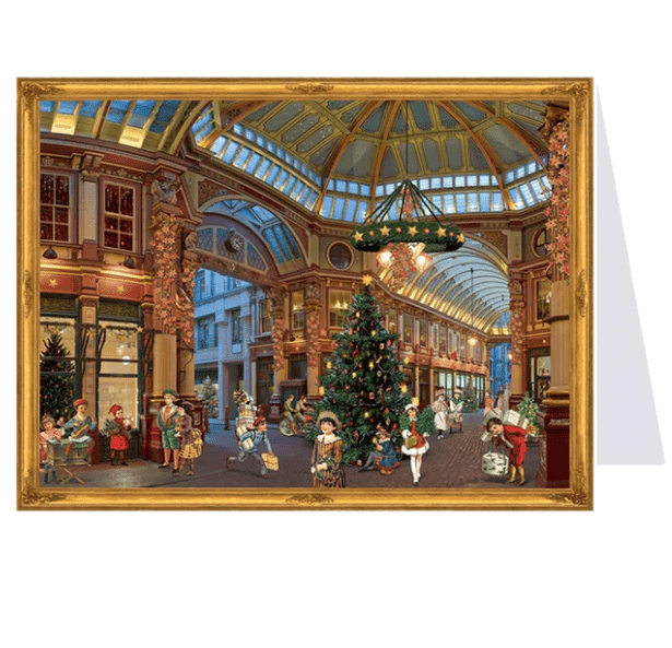 Advent Calendar Greeting Card Christmas Shopping