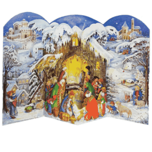 Advent Calendar Jesus is born