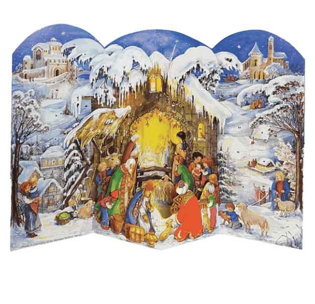 Advent Calendar Jesus is born