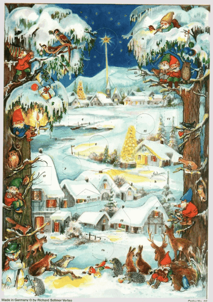 Advent Calendar Winter Village